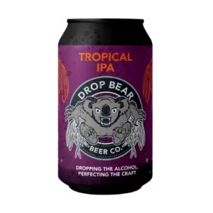 DROP BEAR TROPICAL IPA 0.5% ABV