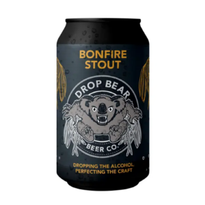 DROP BEAR BONFIRE STOUT 0.5% ABV