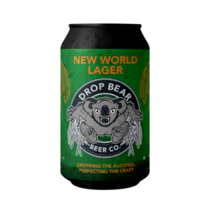 DROP BEAR NEW WORLD LARGER 0.5% ABV